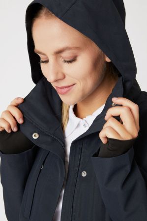 Kurtka HORZE zimowa Jadine damska ciemnogranatowa