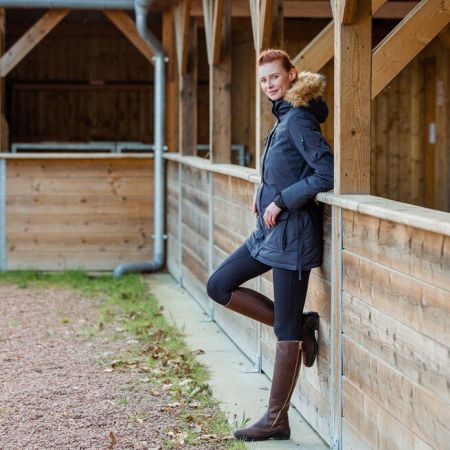 Kurtka HORZE długa, parka Brooke damska