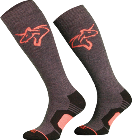 Podkolanówki jeździeckie COMODO SJWZ - model 05 ciemnoszare