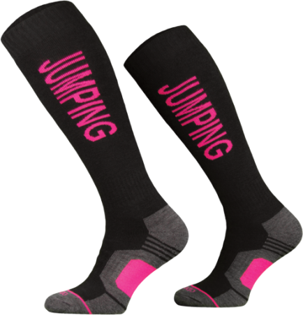 Podkolanówki jeździeckie COMODO SJWZ - model 06 antracytowo-czarne