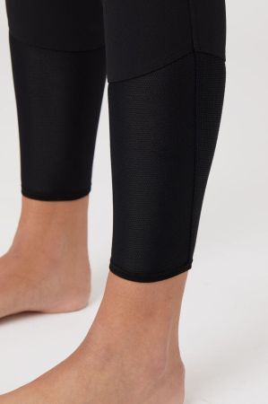 Bryczesy HORZE lekkie ze stretchem i skórzanym, lejem kolanowym Angelina czarne