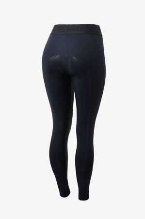 Legginsy HORZE z pełnym lejem silikonowym Madison ciemnogranatowe