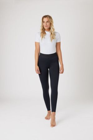 Legginsy HORZE z pełnym lejem silikonowym Madison ciemnogranatowe
