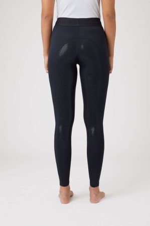 Legginsy HORZE z pełnym lejem silikonowym Madison ciemnogranatowe