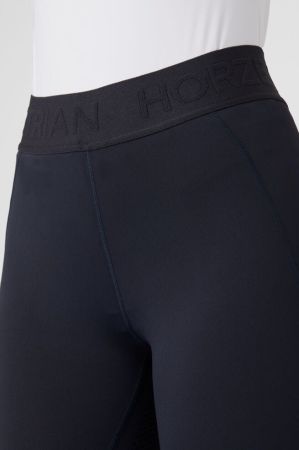 Legginsy HORZE z pełnym lejem silikonowym Madison ciemnogranatowe