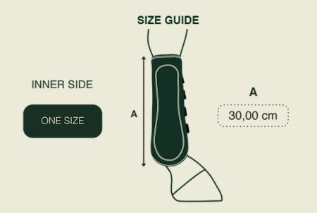 Ochraniacze GATUSOS 'dresażowe' Royal z kożuszkiem tyły białe