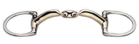 Wędzidło SPRENGER Novocontact oliwkowe 2x łamane KK-Ultra 16mm