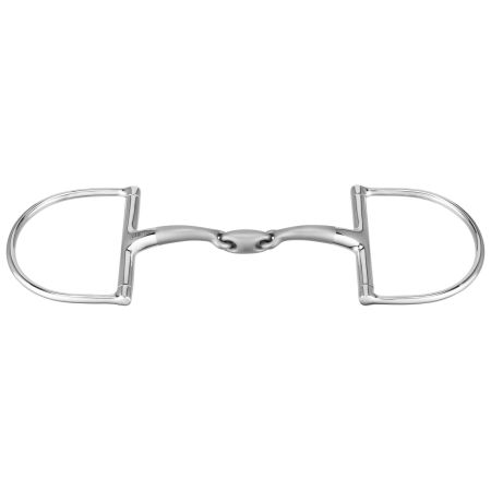 Wędzidło SPRENGER Satinox D-ring 2x łamane 14mm SS