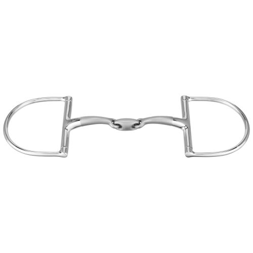 Przejdź do produktu Wędzidło SPRENGER Satinox D-ring 2x łamane 14mm SS