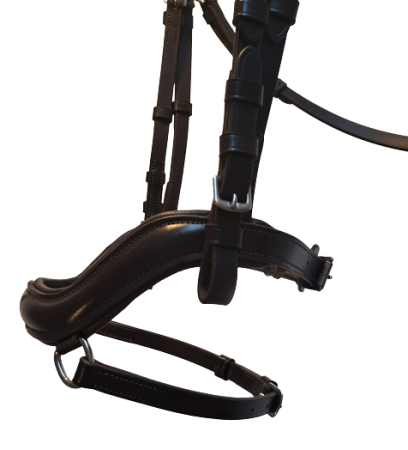 Ogłowie CANTER CLUB Anatomiczne choco