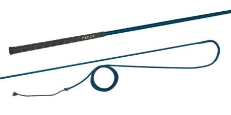 Bat do lonżowania FLECK z włókna szklanego granatowy