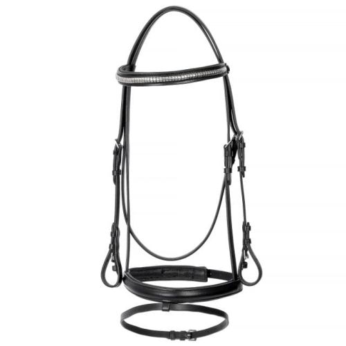 Przejdź do produktu Ogłowie START Eris z wodzami czarne 