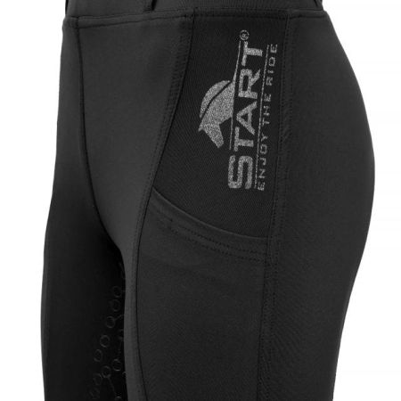Legginsy START Kensington damskie czarne