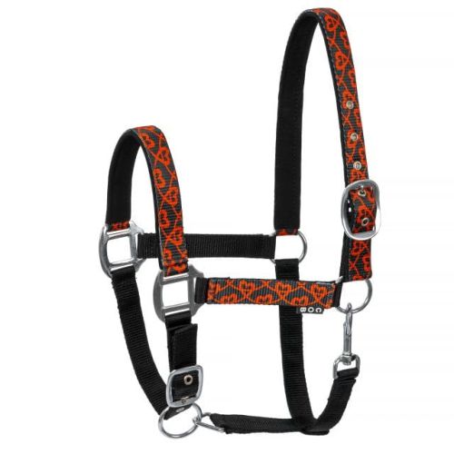 Przejdź do produktu Kantar START HeartPainted czarno pomarańczowy