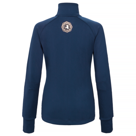 Bluza EQ.QUEEN Paisley damska indigo