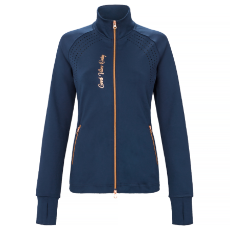 Bluza EQ.QUEEN Paisley damska indigo