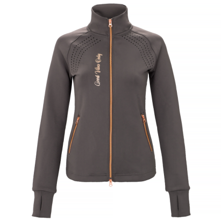 Bluza EQ.QUEEN Paisley damska stalowy szary