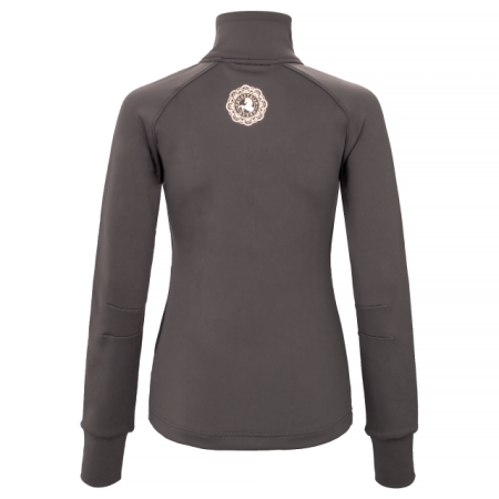 Bluza EQ.QUEEN Paisley damska stalowy szary