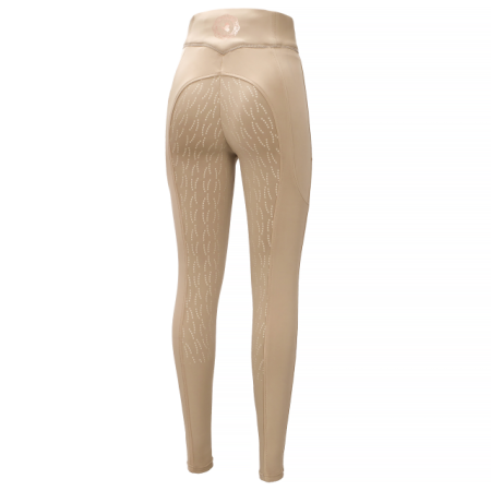 Legginsy EQ.QUEEN Bournemouth damskie płowe