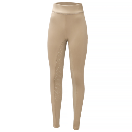 Legginsy EQ.QUEEN Bournemouth damskie płowe