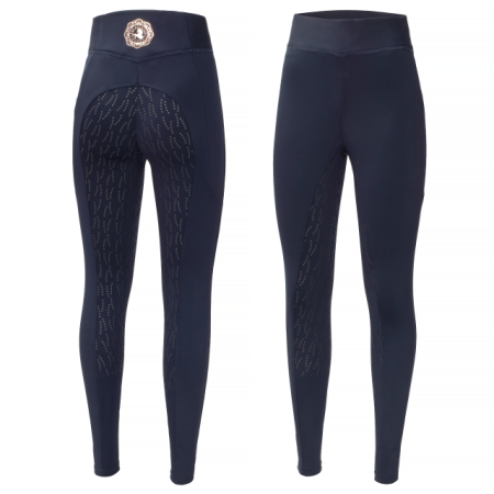 Legginsy EQ.QUEEN Bournemouth damskie indigo
