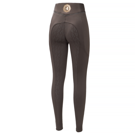 Legginsy EQ.QUEEN Bournemouth damskie stalowe szare