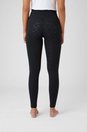 Legginsy kompresyjne HORZE Gillian z pełnym lejem silikonowym czarne