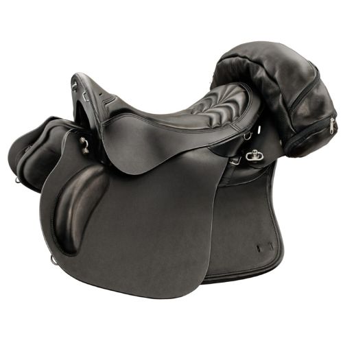 Przejdź do produktu Siodło trekingowe DAW-MAG Spartakus Exclusive z sakwą czarne