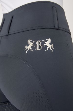 Bryczesy B Vertigo Meghan z pełnym lejem granatowe