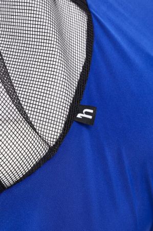 Maska HORZE przeciw owadom miękka, elastyczna niebieska