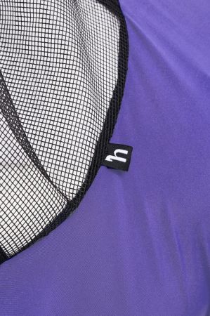 Maska HORZE przeciw owadom miękka, elastyczna fioletowa