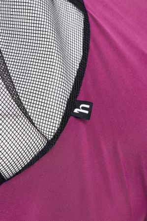 Maska HORZE przeciw owadom miękka, elastyczna różowa