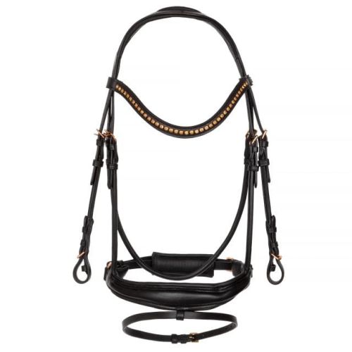 Przejdź do produktu Ogłowie EQ.QUEEN Io czarne