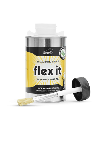 Przejdź do produktu Olej JUMP IT Flex It do pielęgnacji kopyt  400g