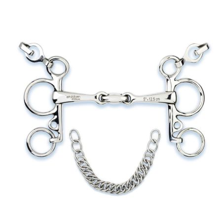 Pelham STUBBEN podwójnie łamany Easy Control 2241