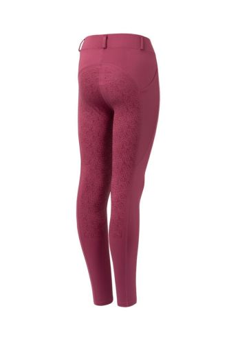 Przejdź do produktu Legginsy HORZE dziecięce z pełnym lejem silikonowym Dea brudny róż