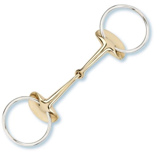 Przejdź do produktu Wędzidło STÜBBEN 2264 Golden Wings  1x łamane