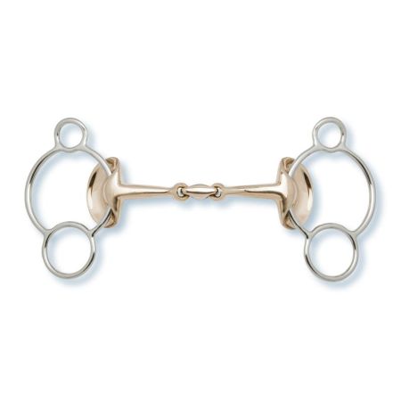 Stubben wędzidło Golden Wings Gag wielokrążek 2268.jpg