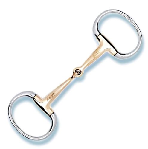 Przejdź do produktu Wędzidło STÜBBEN 2236 Sweet Copper oliwkowe 1x łamane