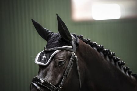 Nauszniki EQ.QUEEN Riga 24AW czarne