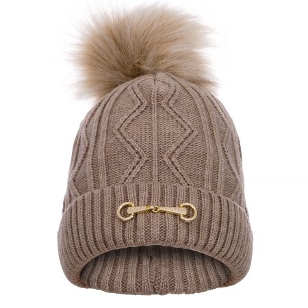 Czapka EQ.QUEEN Eden 24AW damska grafitowa