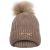 Czapka EQ.QUEEN Eden 24AW damska grafitowa