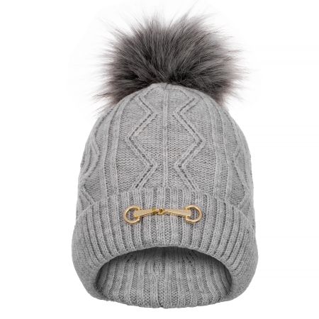 Czapka EQ.QUEEN Eden 24AW damska srebrna