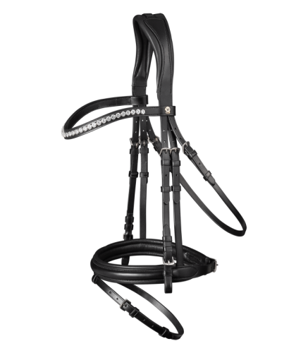 Przejdź do produktu Ogłowie WALDHAUSEN S-Line Classy czarne