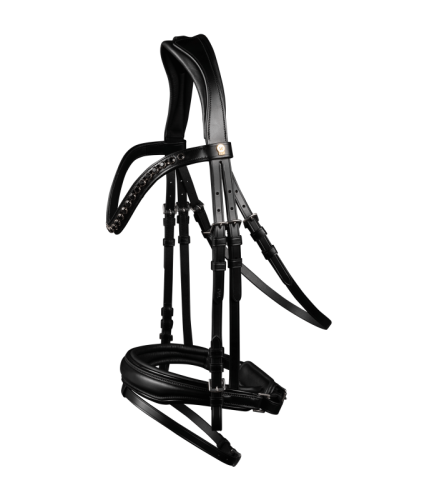 Przejdź do produktu Ogłowie WALDHAUSEN S-Line Blackshine