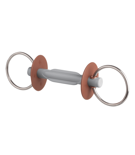 Przejdź do produktu Wędzidło BERIS z luźnymi pierścieniami Butterfly Bar– pierścienie 7,5 cm 
