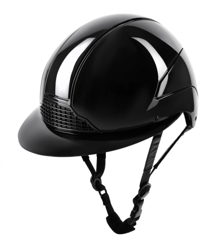 Przejdź do produktu Kask jeździecki SWING H24 Lady Glossy czarny