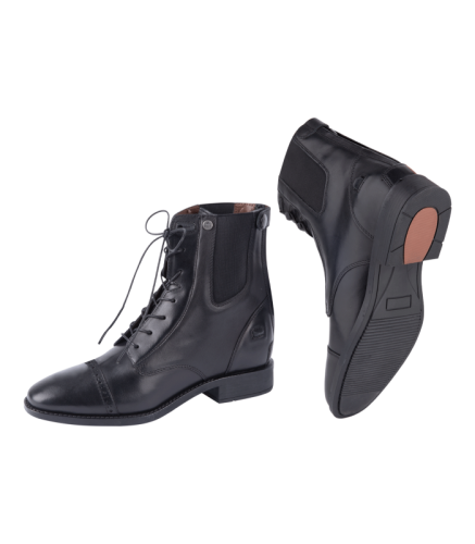 Przejdź do produktu Sztyblety jeździeckie ELT Belfort Laced skórzane czarne 