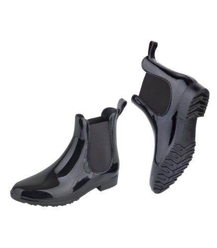 Przejdź do produktu Sztyblety jeździeckie ELT Shiny gumowe czarne