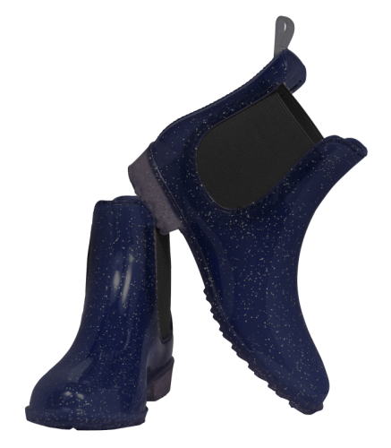 Przejdź do produktu Sztyblety jeździeckie ELT Sparkle gumowe czarne 